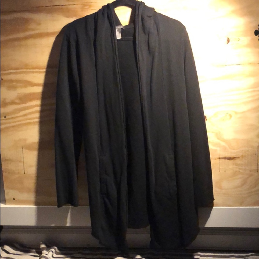 Blk Long hoodie